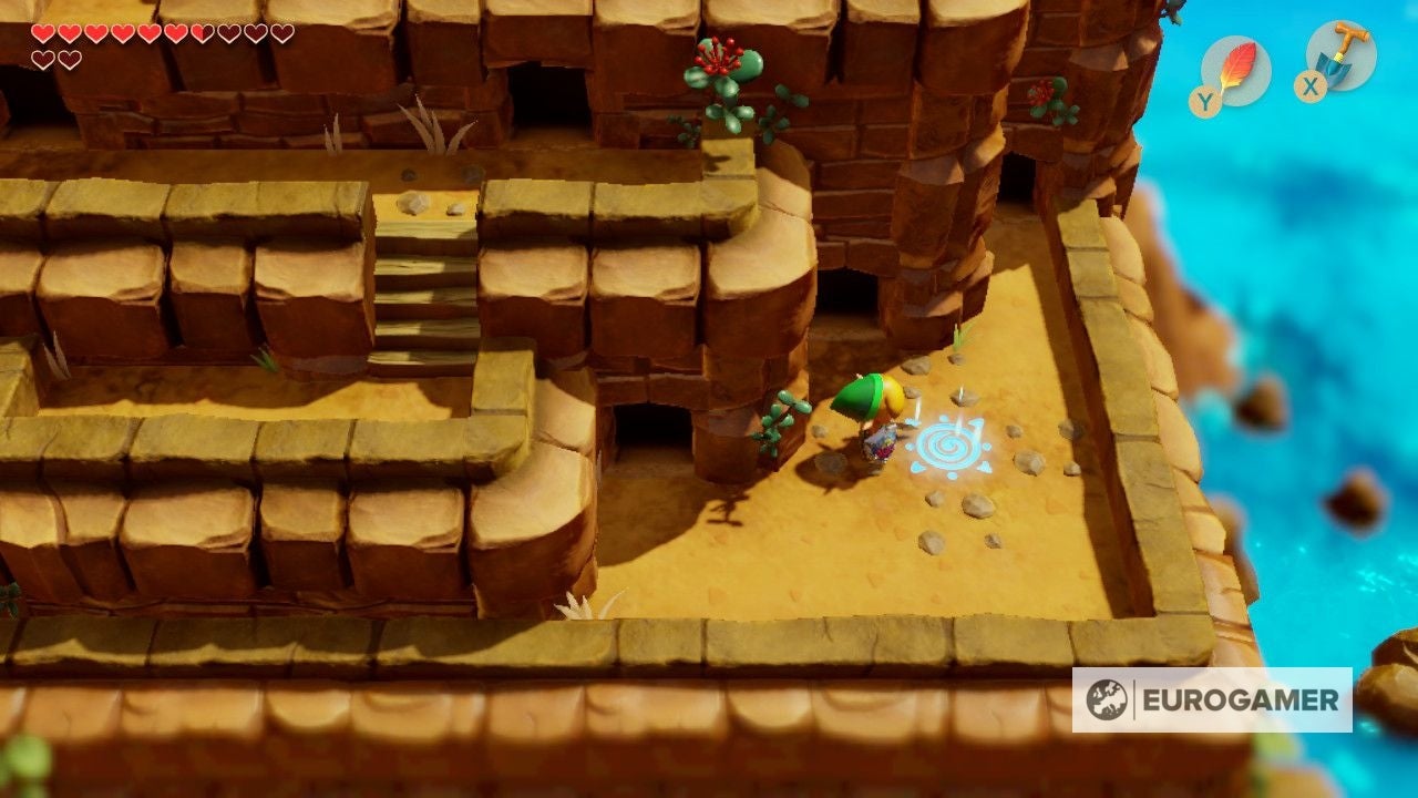 Zelda Link's Awakening Bird Key location, Signpost Maze solution and